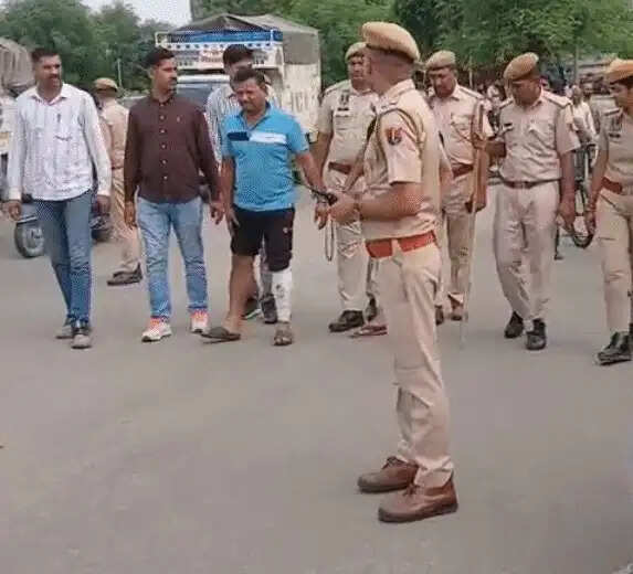 शाकिर हत्याकांड: जंगल में छिपे थे दो मुख्य आरोपित को पुलिस ने घेरकर दबोचा