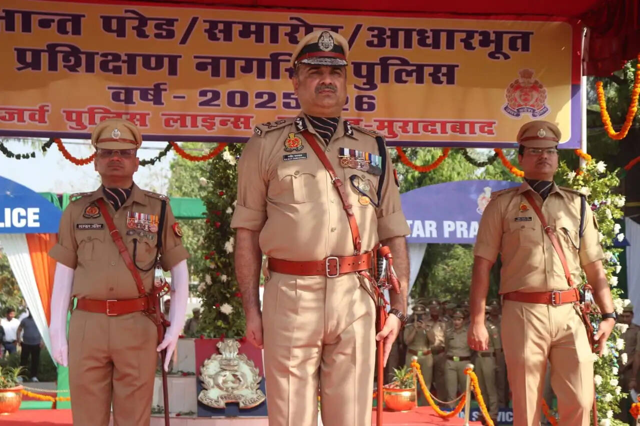 मुरादाबाद से 4941 सिपाही उत्तर प्रदेश पुलिस का हिस्सा बने