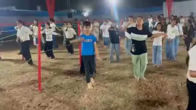 कांकेर में रास गरबा का आयोजन, 300 से अधिक का हुआ पंजियन