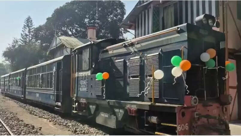 पांच साल बाद पीपीपी मॉडल पर फिर शुरू हुई टॉय ट्रेन जंगल सफारी