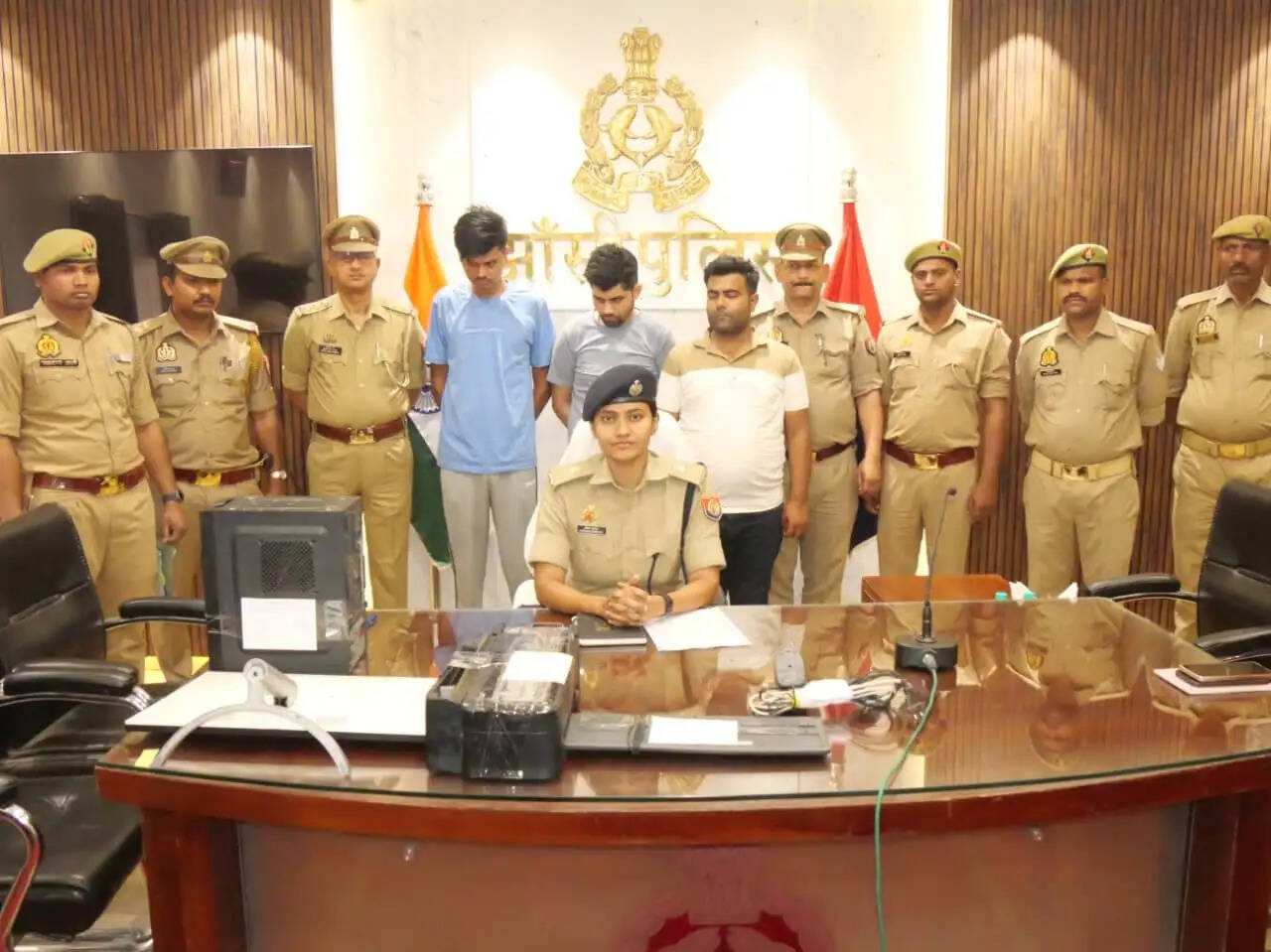 फर्जी दस्तावेज बनाकर फसल बीमा के रूपये हड़पने वाले तीन आरोपित गिरफ्तार, मास्टरमाइंड फरार