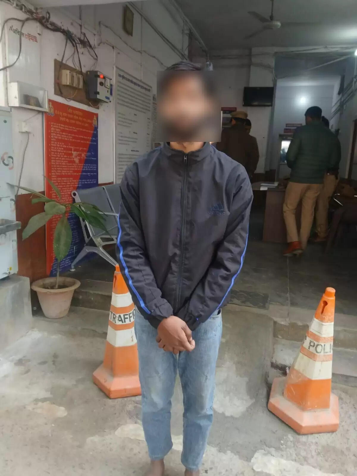 दुष्कर्म का आराेपित दिल्ली से गिरफ्तार