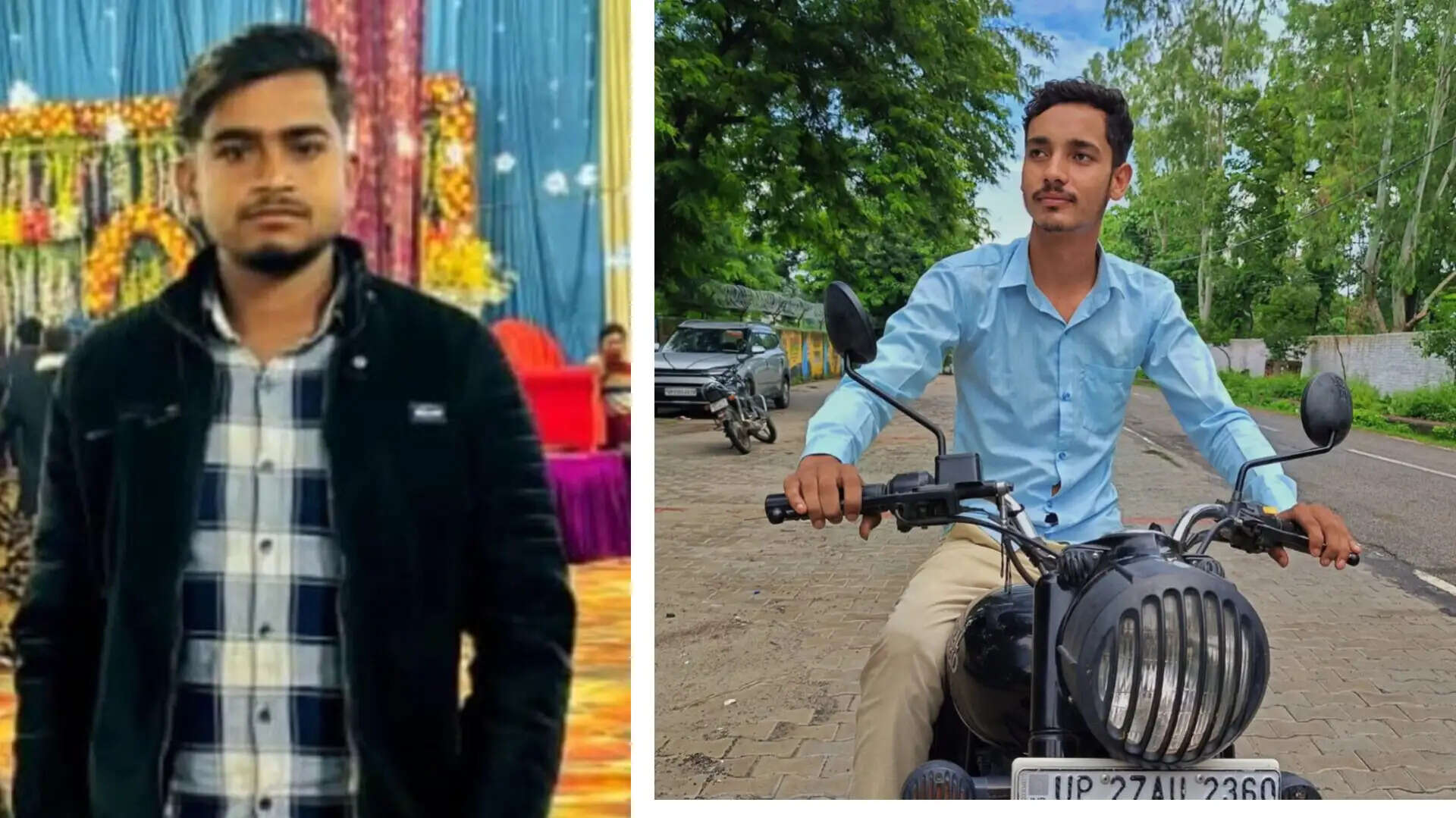 ट्रैक्टर ट्राली की टक्कर से मोटरसाइकिल सवार दो युवकों की मौत, एक घायल