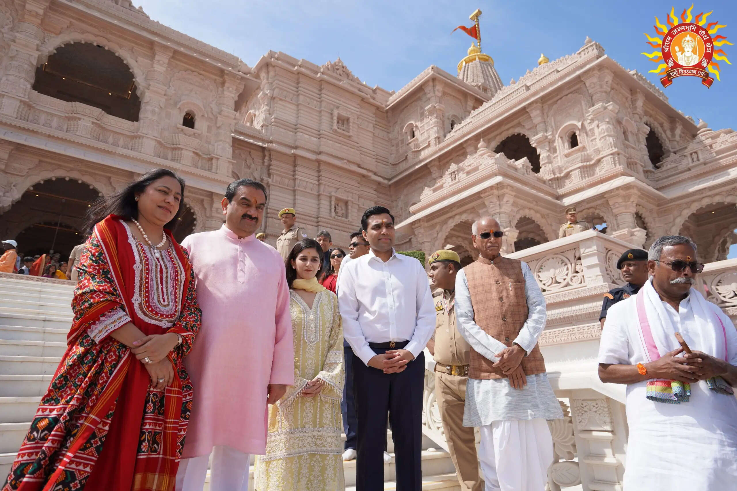 गाैतम अडाणी ने परिजनाें के संग श्रीरामलला के किए दर्शन, गौतम ने बताया भावुक पल