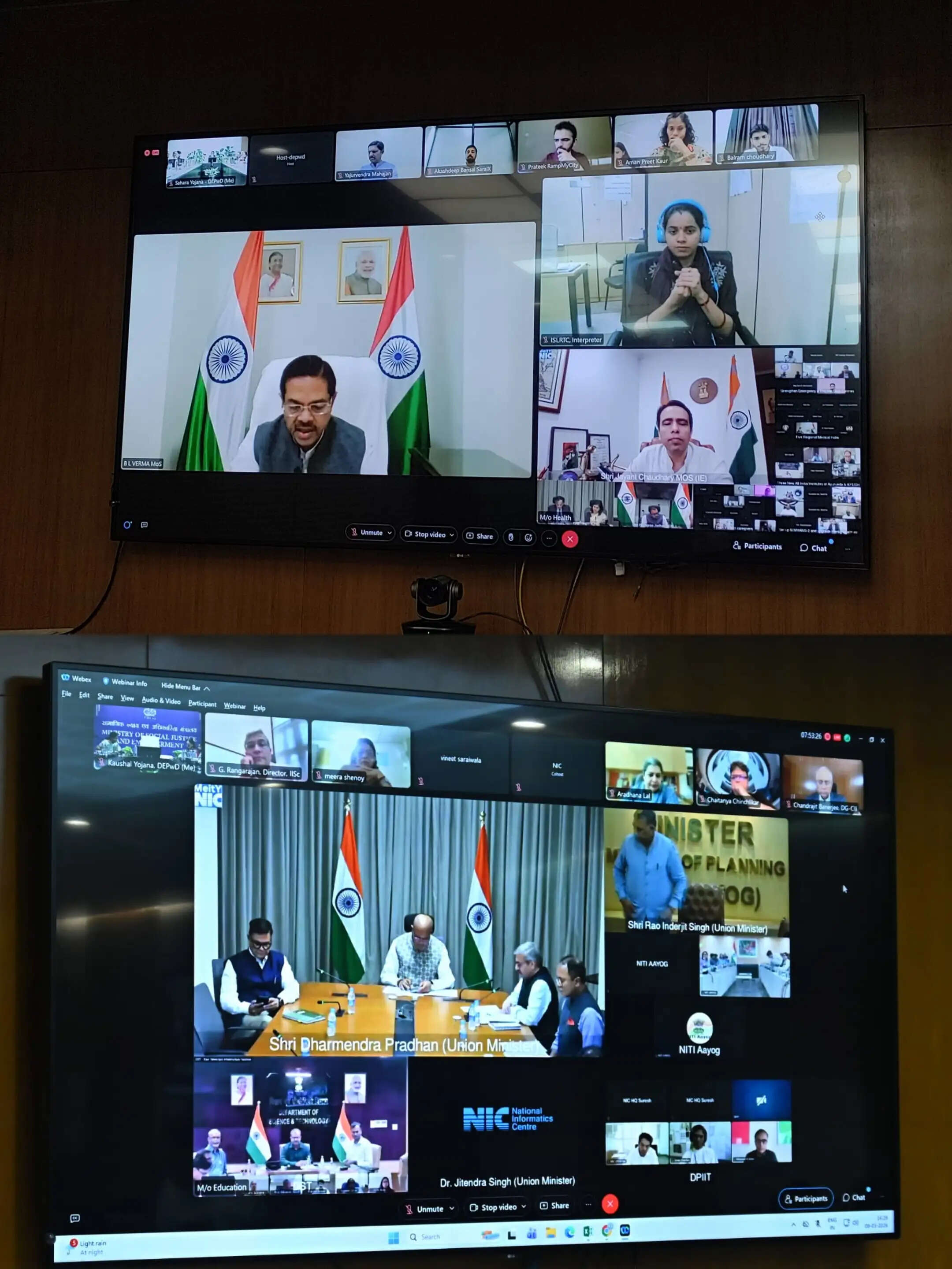 दिव्यांगजन सहारा योजना पर पोस्ट-बजट वेबिनार का आयोजन