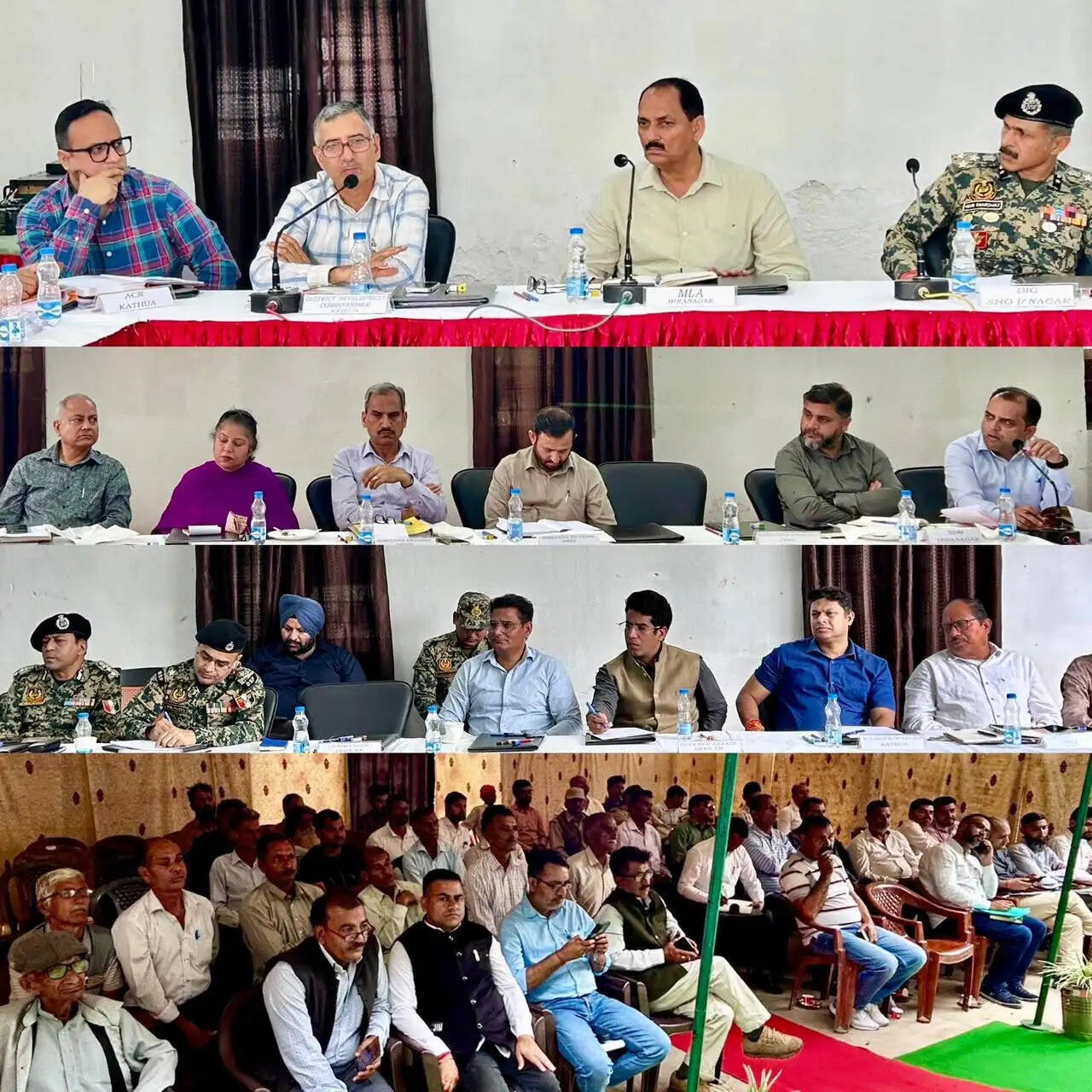 सीमा क्षेत्रों की समस्याओं पर प्रशासन सख्त, बीओपी मनयारी में जनसुनवाई शिविर आयोजित