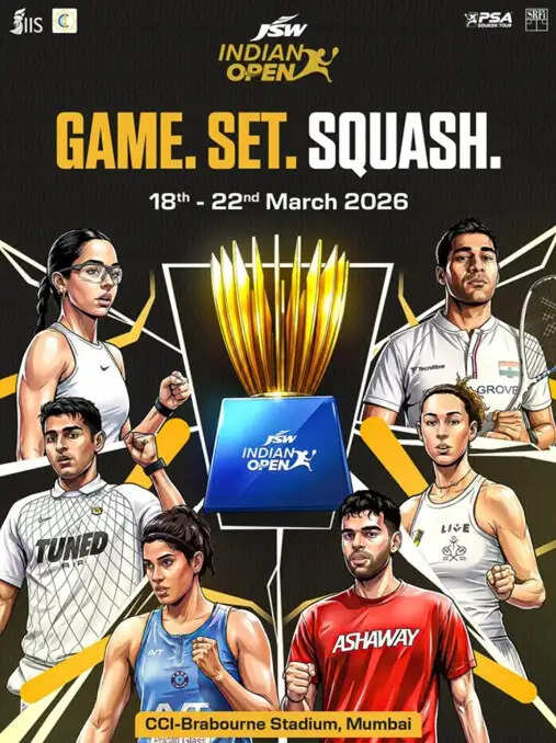 सीसीआई ब्रेबोर्न स्टेडियम 18 से 22 मार्च तक करेगा इंडियन ओपन स्क्वैश की मेजबानी