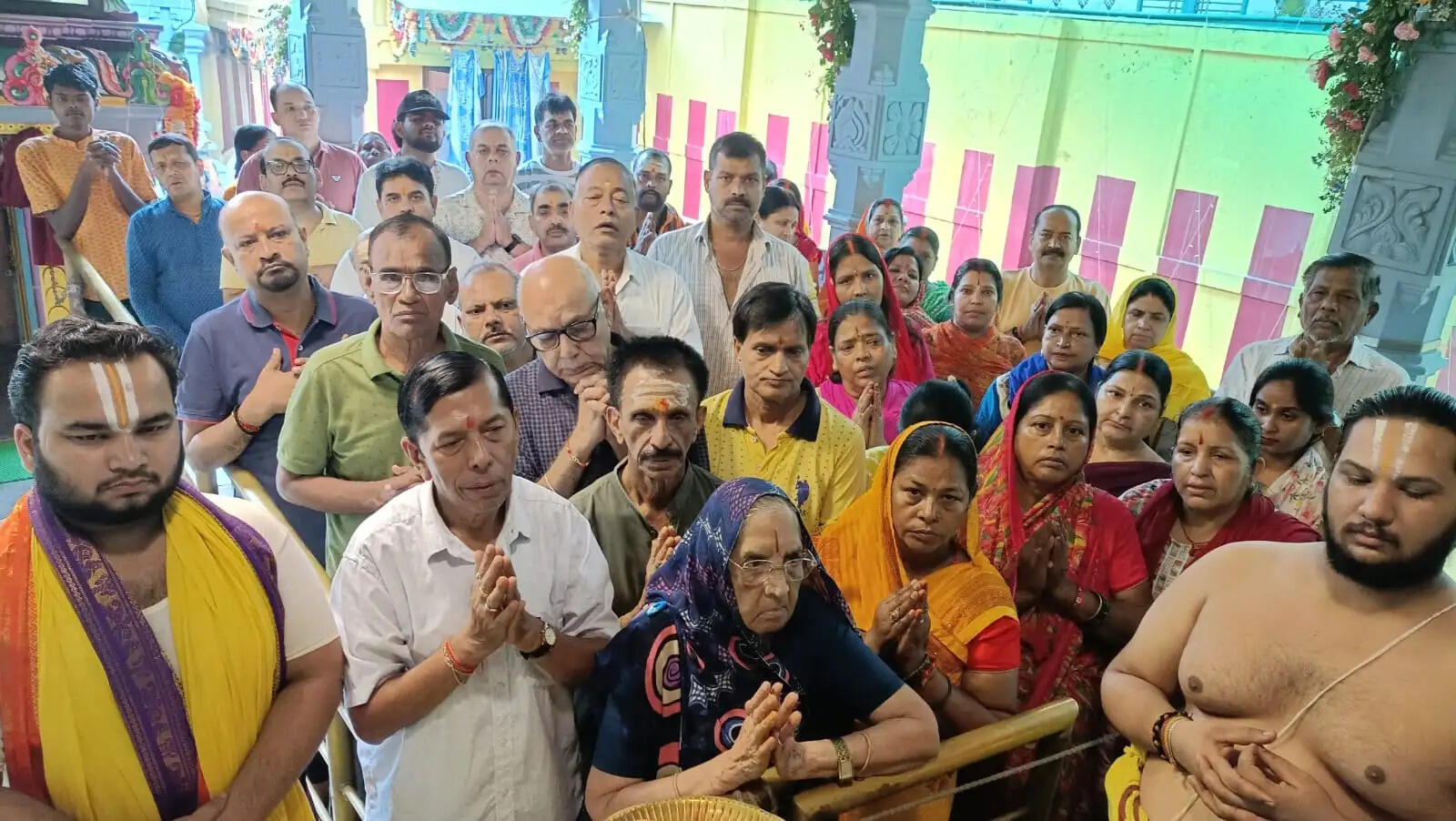 श्रीलक्ष्मी वेंकटेश्वर मंदिर में अजा एकादशी पर विशेष पूजा-अर्चना
