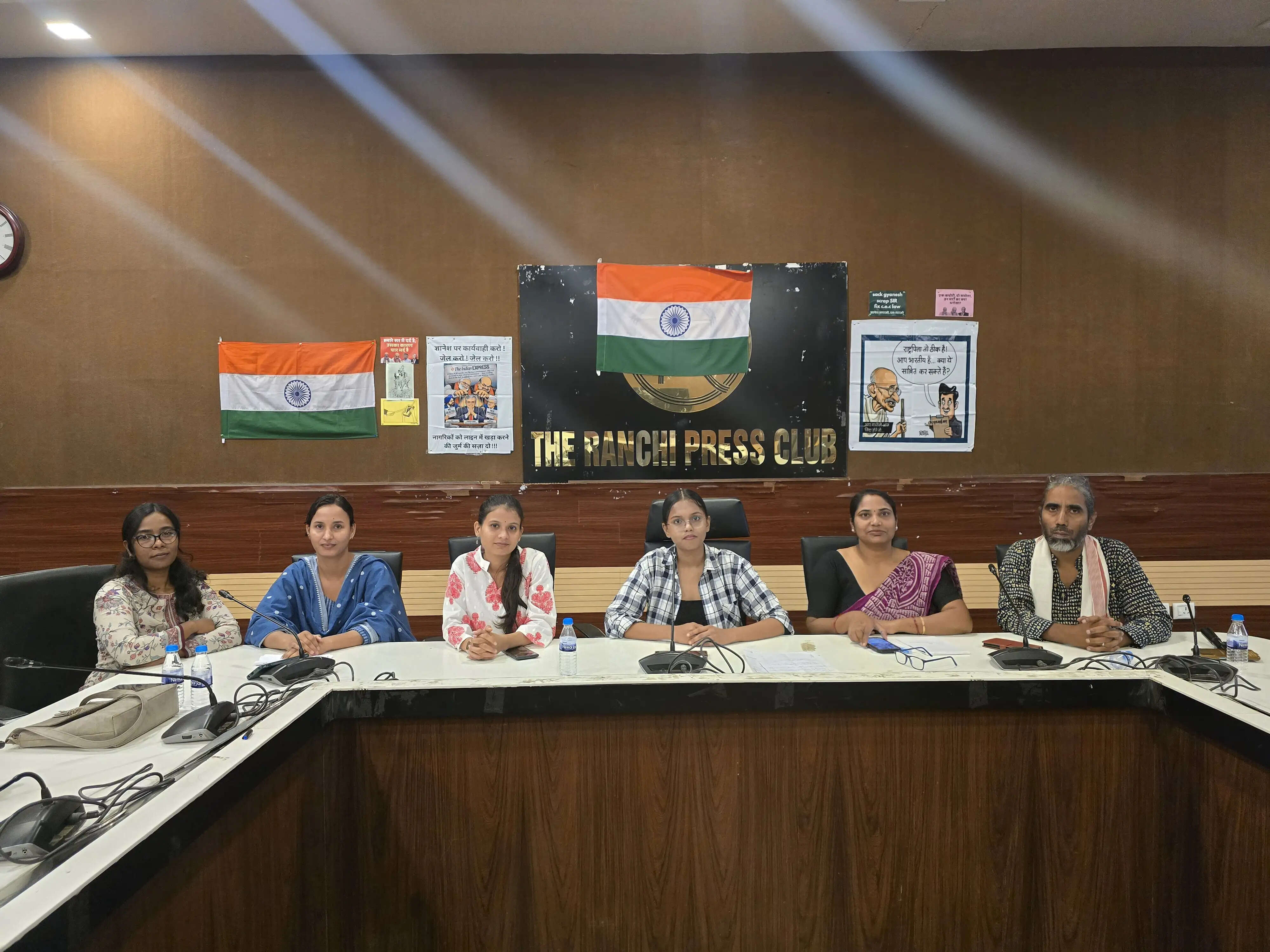 एसआईआर के विरोध में झारखंड में आंदोलन तेज करेंगे छात्र और सामाजिक संगठन