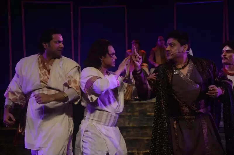 महाभारत समागम के पांचवें दिन जय, अभिमन्‍यु वध और अंधायुग का हुआ मंचन