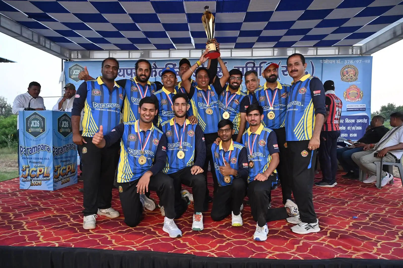 जयपुर कैपिटल्स बनी जेसीपीएल 2026 की चैंपियन: जयपुर नाइट राइडर्स उपविजेता