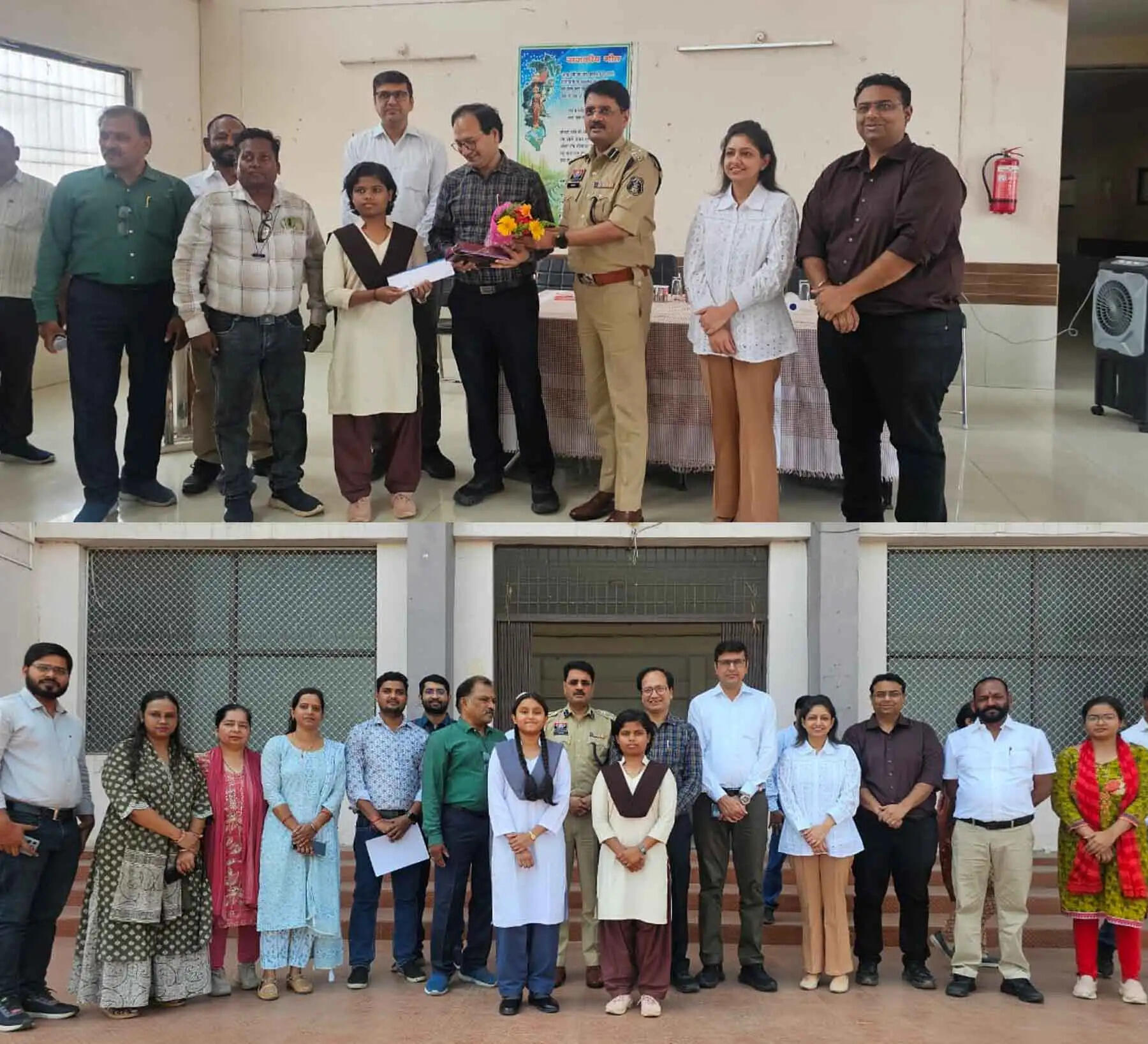 बिलासपुर कलेक्टर ने मेधावी विद्यार्थियों का किया सम्मान, प्रयास विद्यालय के परिणामों की सराहना