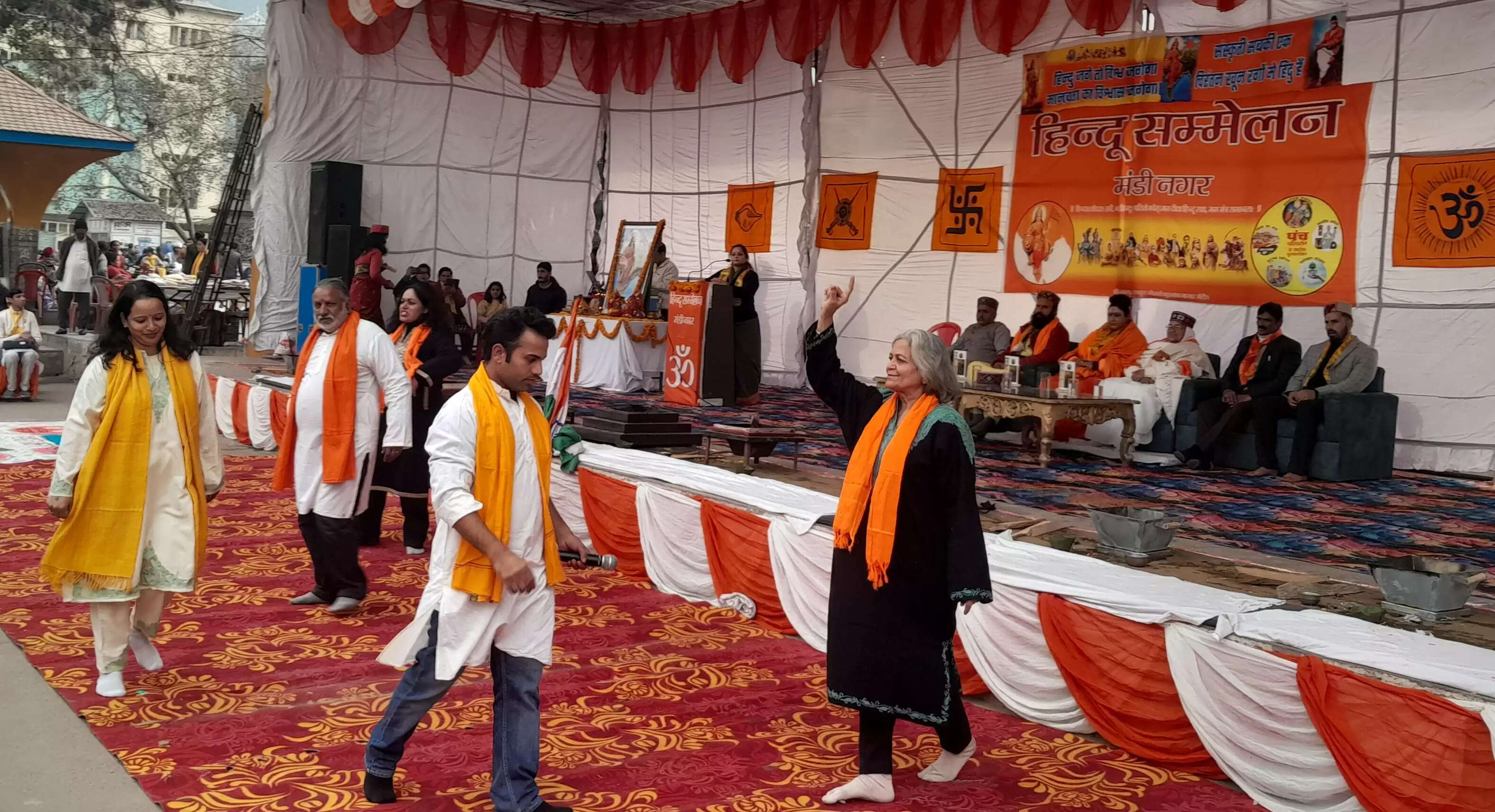 छाेटी काशी मंडी में सनातन का उद्घोष: हिंदू वही, जो सबको साथ लेकर चले : प्रेम कुमार