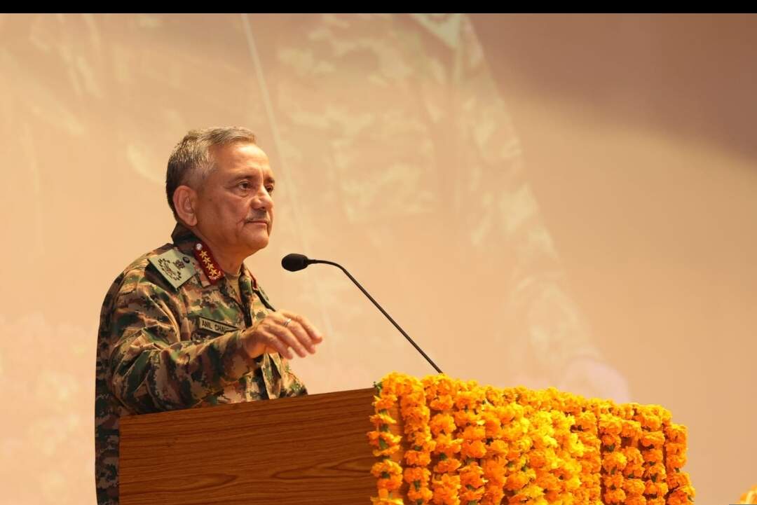 राष्ट्रीय सुरक्षा हर नागरिक की साझा जिम्मेदारी: सीडीएस चौहान