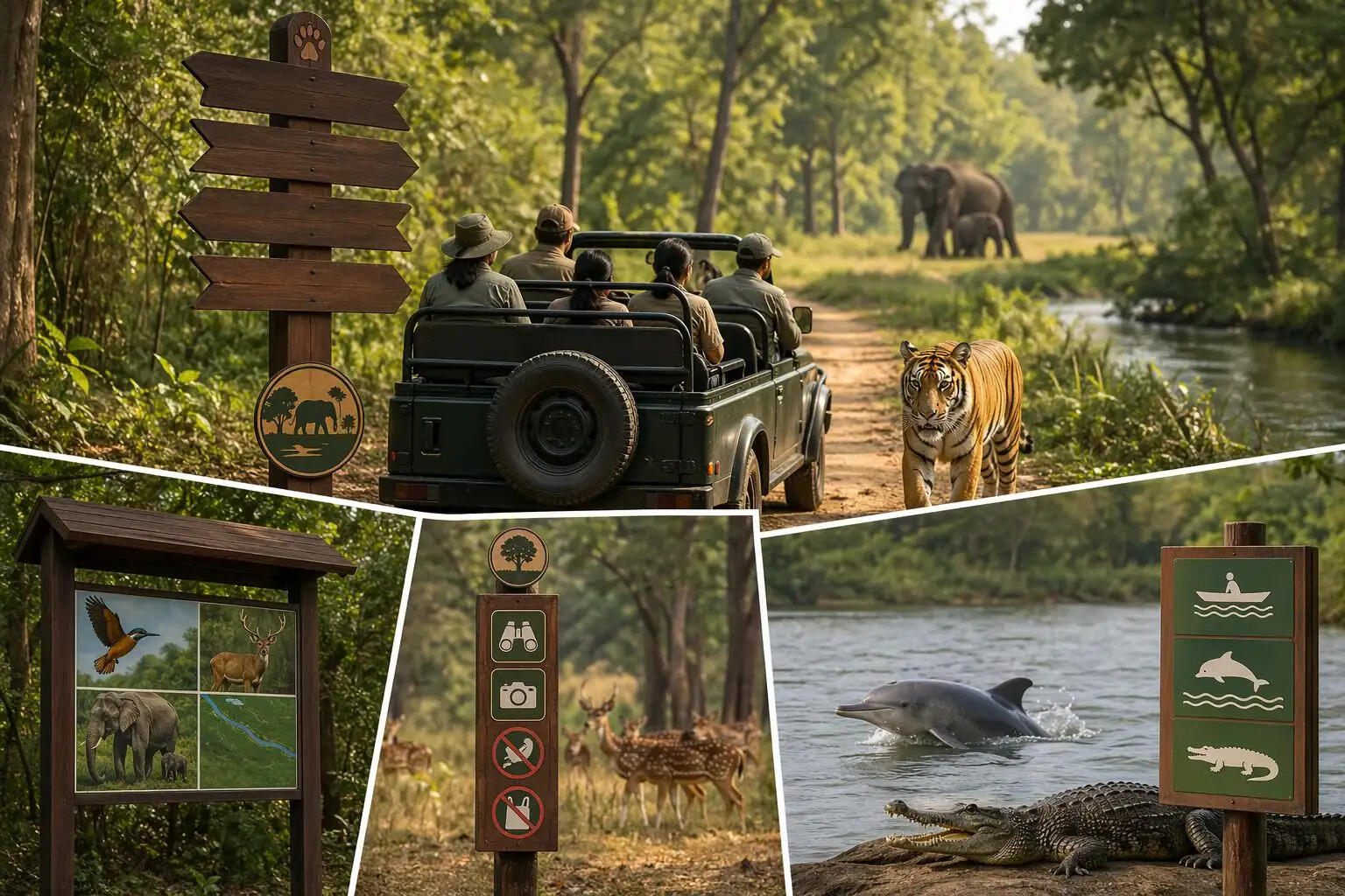 उप्र के दुधवा, किशनपुर व कतर्नियाघाट में 'स्मार्ट गाइड' से आसान होंगी पर्यटकों की राहें