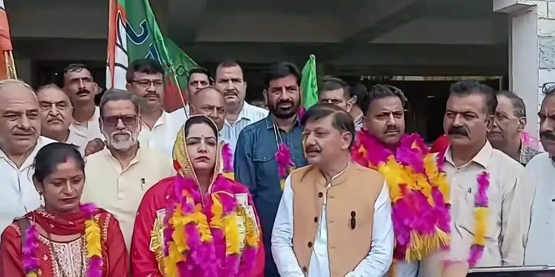 सुजानपुर ब्लॉक सीमिति में भाजपा की जीत, अध्यक्ष-उपाध्यक्ष पद पर कब्जा