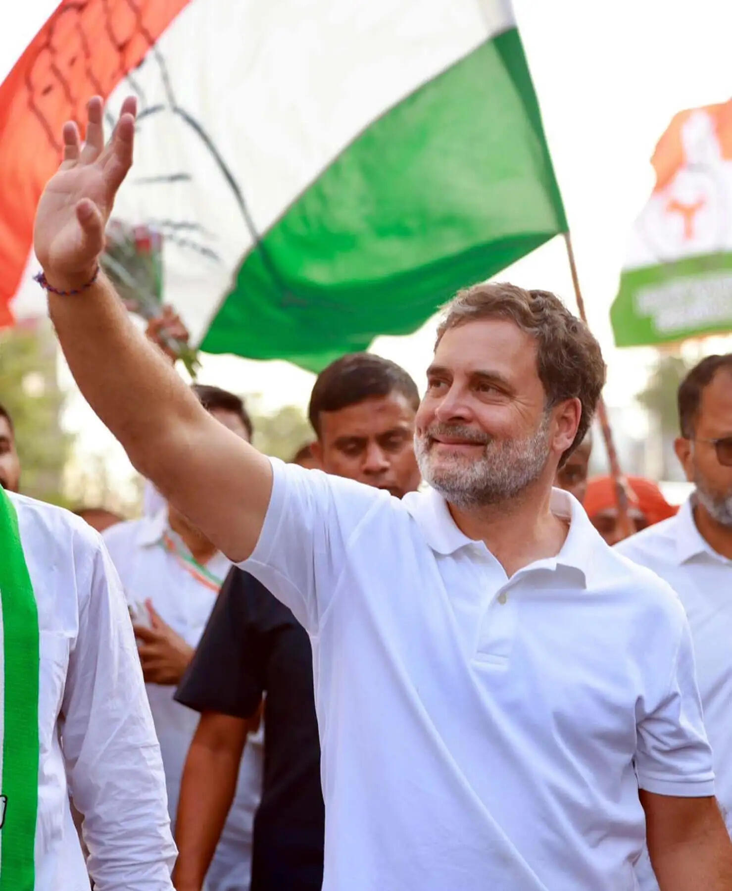 सद्भाव यात्रा में राहुल गांधी बोले- भाजपा लोकतंत्र और किसानों पर हमला कर रही है