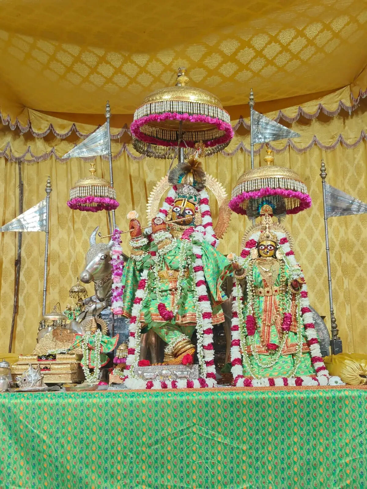 राधाष्टमी पर गोविंददेवजी मंदिर में पंचामृत से होगा महाभिषेक