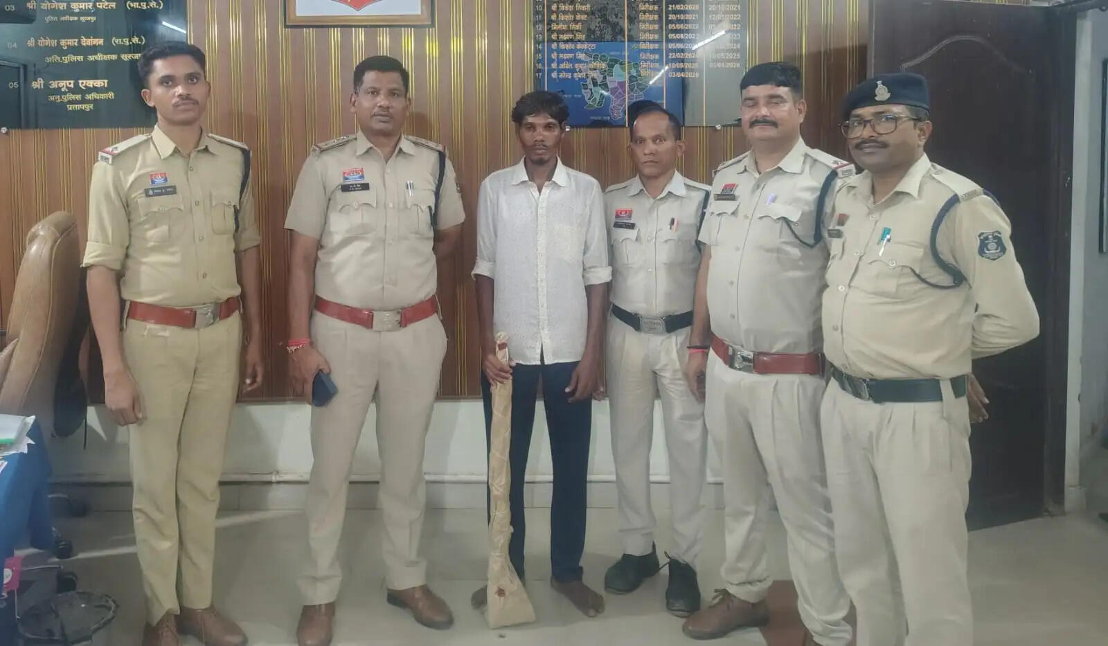प्रतापपुर में अंधे कत्ल का खुलासा, कुल्हाड़ी से हत्या करने वाला गिरफ्तार