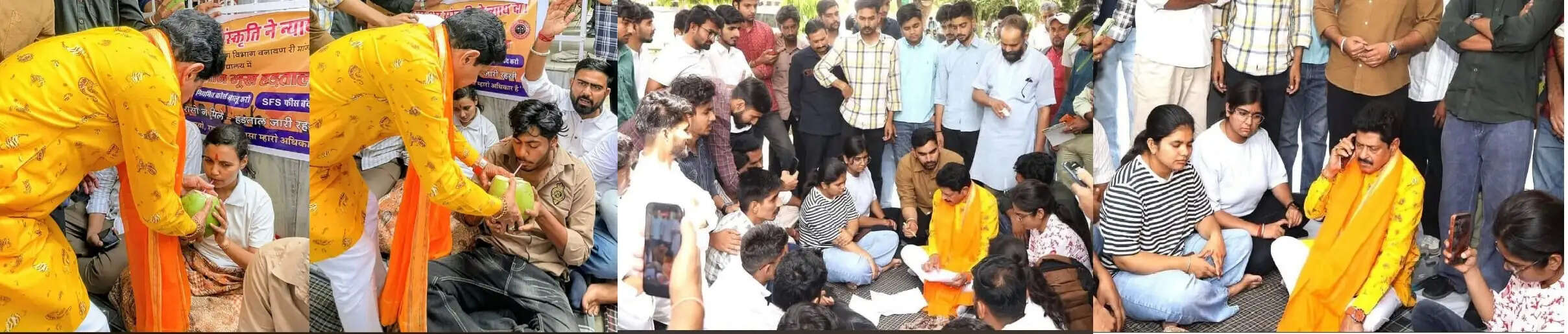 राजस्थानी भाषा फीस विवाद थमा: विधायक व सिंडिकेट सदस्य गोपाल शर्मा ने सरकार तक मुद्दा पहुंचाने का दिया आश्वासन