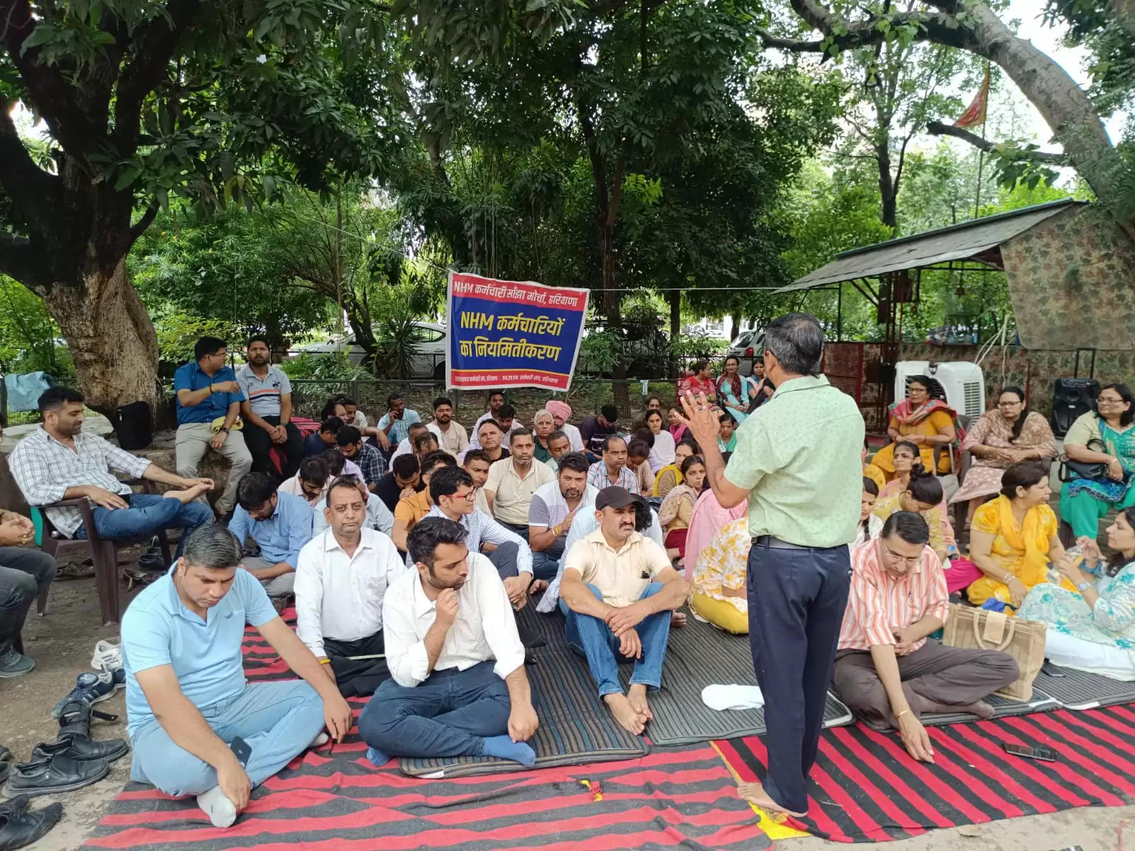 एनएचएम कर्मियों की हड़ताल जारी, राज्यभर में स्वास्थ्य सेवाएं प्रभावित