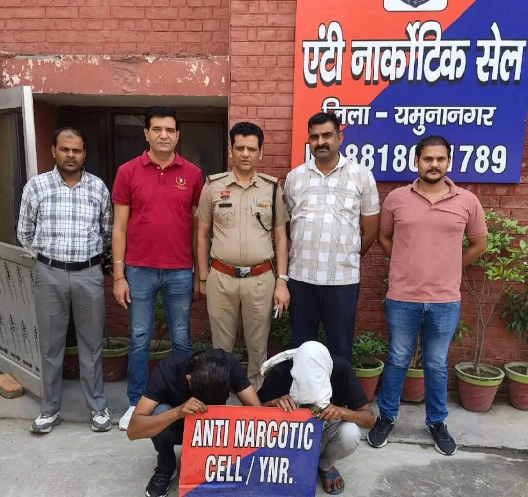 यमुनानगर:नशा तस्करी करते आरोपी गिरफ्तार,न्यायिक हिरासत में भेजा