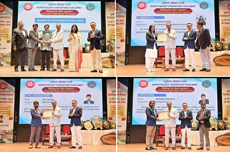 असमः मालीगांव में 70वां जोनल रेल सप्ताह पुरस्कार समारोह आयोजित