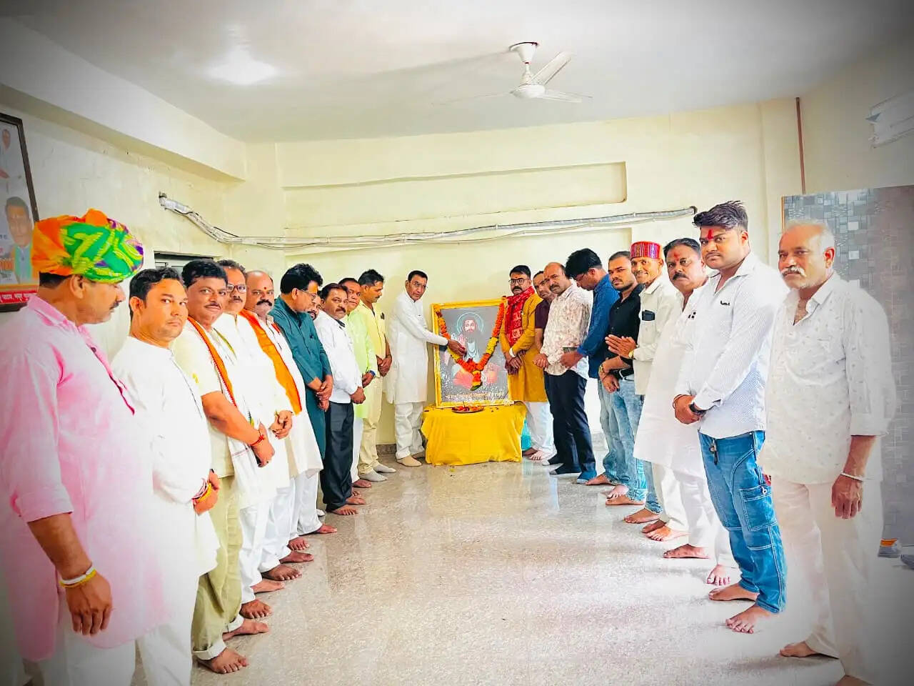राजगढ़ः समरसता संकल्प अभियान के तहत पुष्पांजलि कार्यक्रम संपन्न