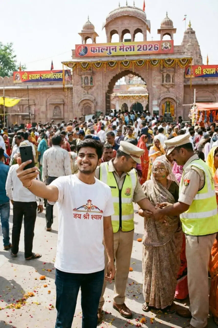 राजस्थान पुलिस का नवाचार: &nbsp;खाटूश्यामजी मेले में सेल्फी प्रतियोगिता का अनूठा आयोजन