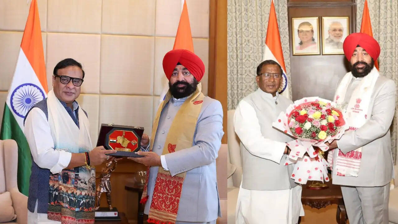 असम के मुख्यमंत्री व राज्यपाल से मिले उत्तराखंड के राज्यपाल