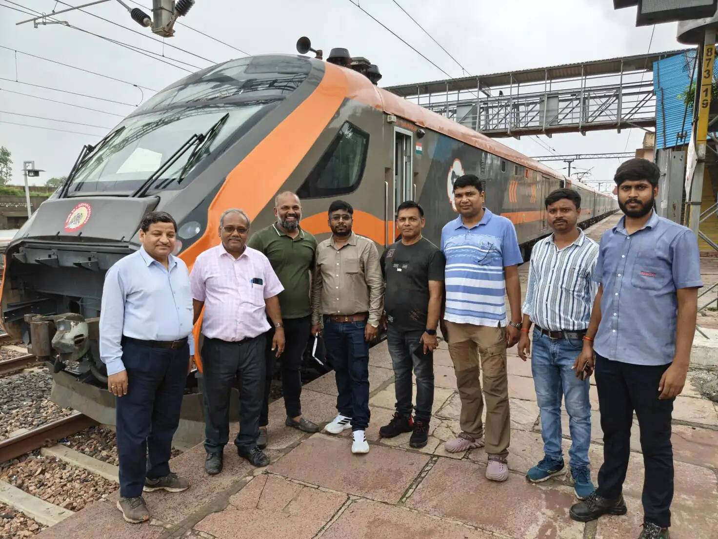 कोटा-रोलखुर्द खंड में वंदे भारत आधारित सुपरफास्ट पार्सल ट्रेन का&nbsp;130 किमी प्रति घंटे की रफ्तार से विद्युत परीक्षण