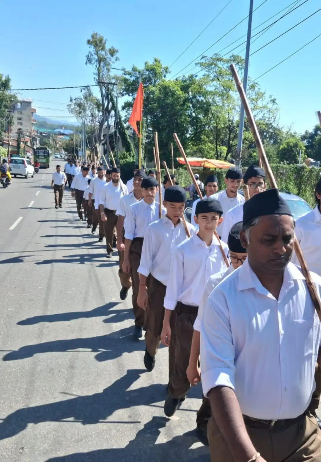 सिद्धवाड़ी मंडल का विजयादशमी उत्सव सम्पन्न, पथ संचलन में स्वयंसेवकों ने लिया हिस्सा