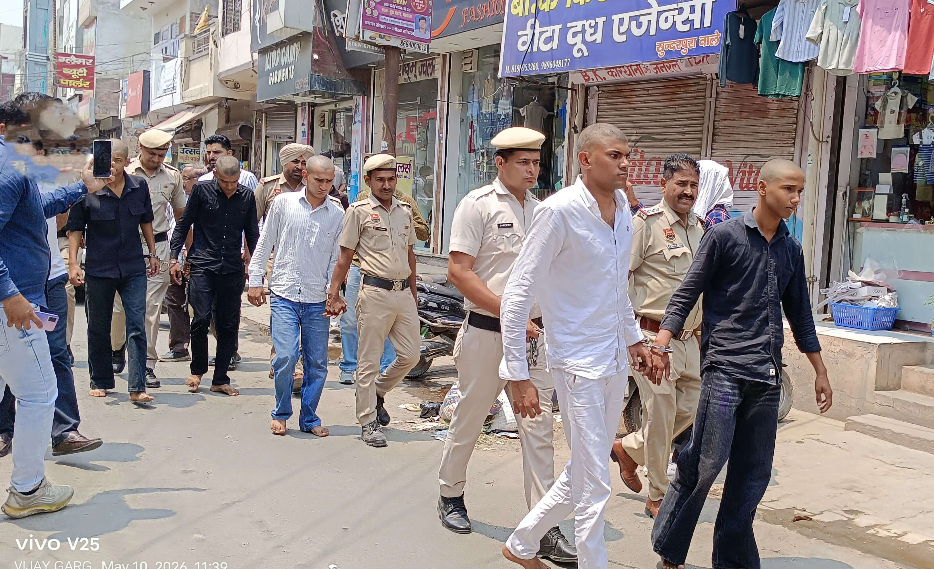 जींद : व्यापारी को धमकी देने वाले गिरोह के पांच आरोपित गिरफ्तार