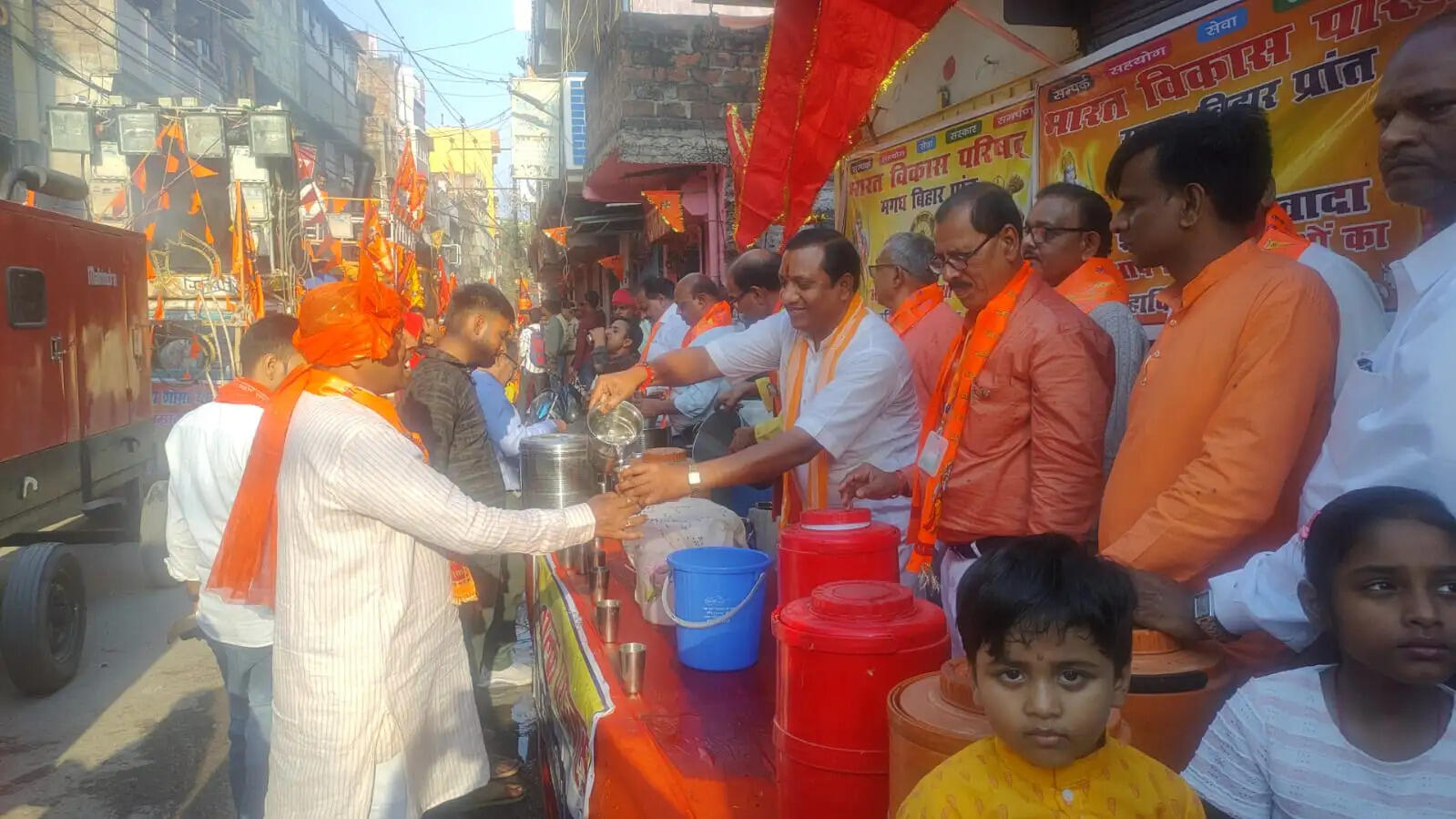 भारत विकास परिषद ने सेवा शिविर का आयोजन कर की राम भक्तों की सहायता