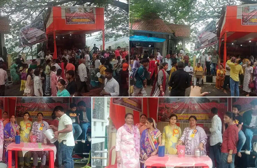अंबुबासी मेले में उमड़ा आस्था का सैलाब, श्रद्धालुओं की सेवा में जुटे सामाजिक-धार्मिक संगठन