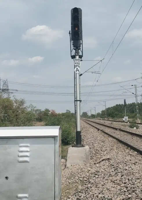 रसूलपुर गोगोमऊ-पामन-लालपुर खंड में ऑटोमैटिक सिग्नलिंग का सफल शुभारम्भ