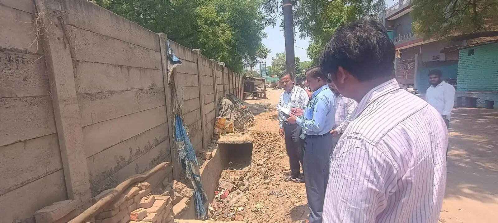 जांच टीम को मानकविहीन मिले निर्माण कार्य