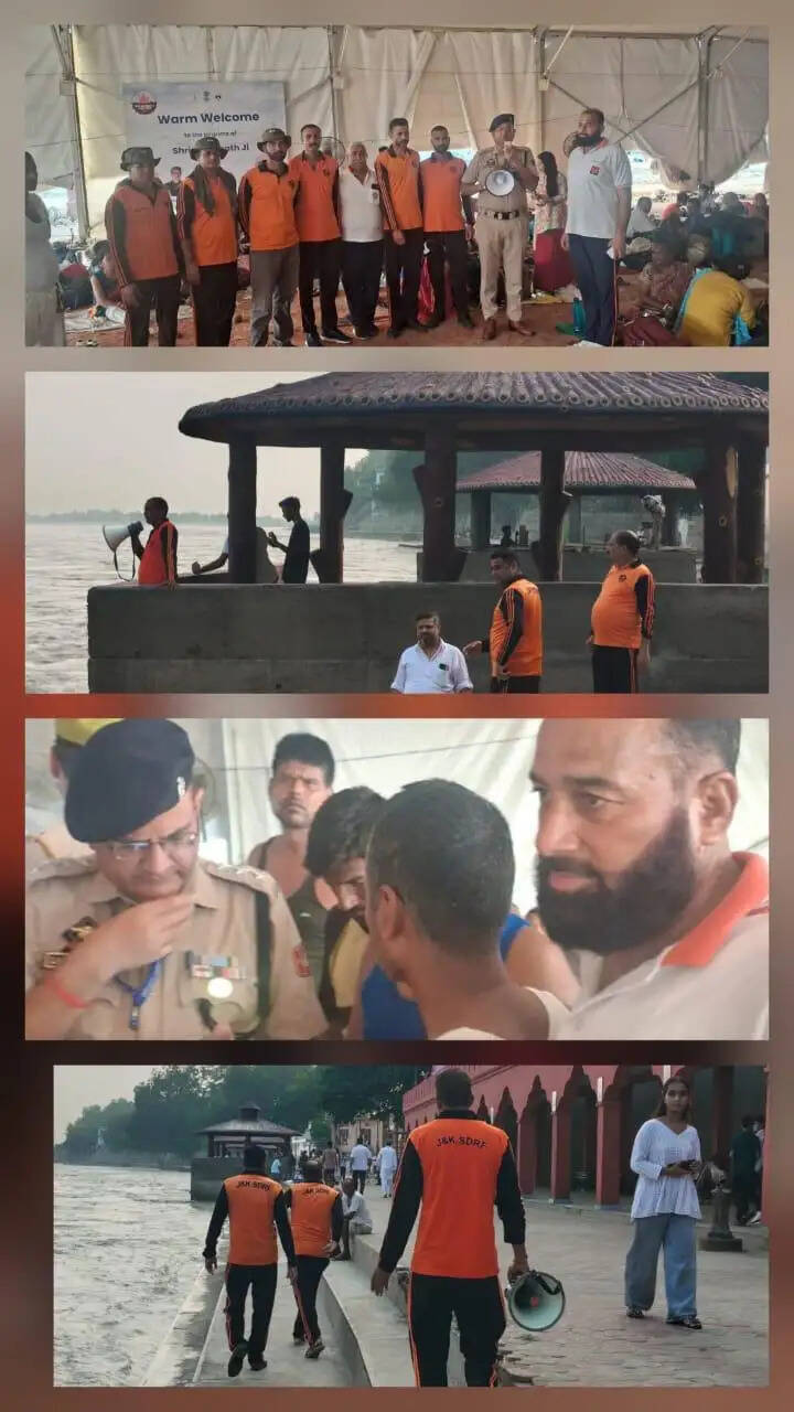 अमरनाथ यात्रा और मानसून के बीच एसडीआरएफ का सुरक्षा अभियान तेज, नदियों से दूर रहने की अपील