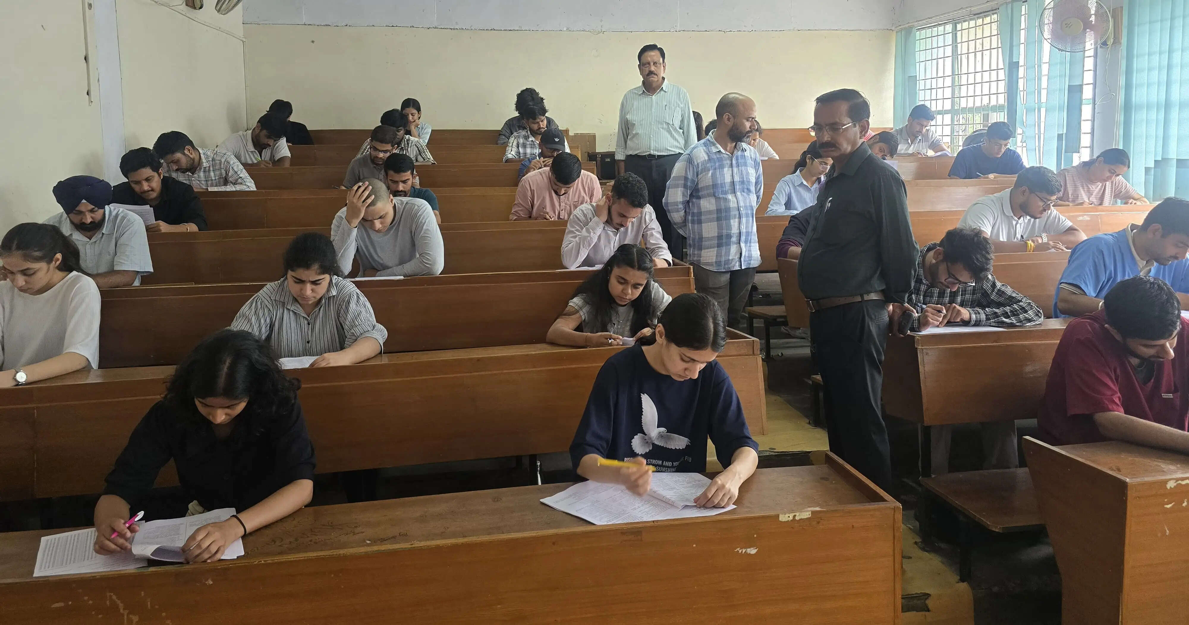 कृषि विश्वविद्यालय में यूपीएससी स्कॉलरशिप परीक्षा आयोजित
