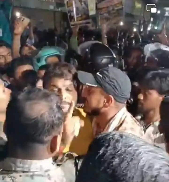 जेपीएससी रिफॉर्म मंच के पुतला दहन के दाैरान छीना पुतला, झामुमो समर्थक होने का आरोप