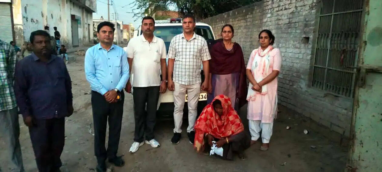 हिसार में बकरियां चराने के बहाने नशा सप्लाई करती महिला गिरफ्तार