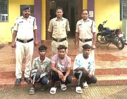 रथ मेला में किशोर से मारपीट करने वाले तीन आरोपित गिरफ्तार, गए जेल