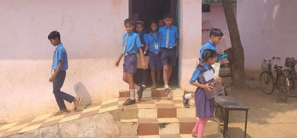 पांचवीं की केंद्रीकृत परीक्षा शुरू, पहले दिन 34 विद्यार्थी अनुपस्थित रहे