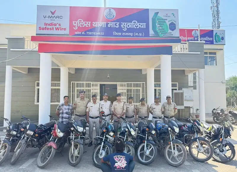 मप्र पुलिस की वाहन चोरों पर प्रभावी कार्रवाई, एक माह में 109 दोपहिया वाहन बरामद