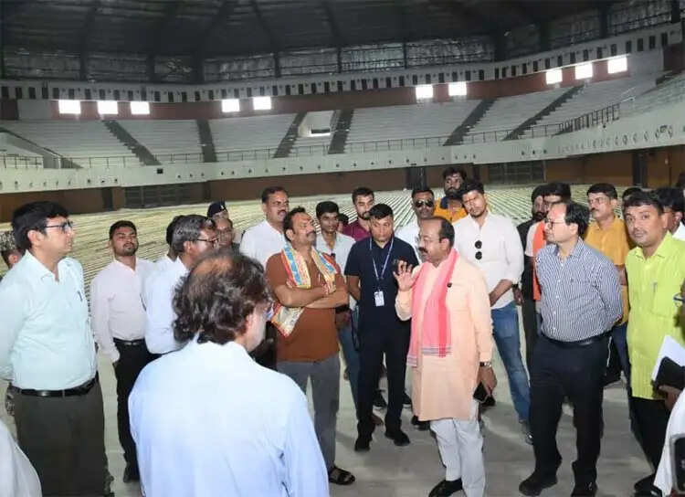 बहतराई खेल प्रशिक्षण केन्द्र में निर्माण और मरम्मत के कार्यों में देरी पर भड़के उप मुख्यमंत्री अरुण साव