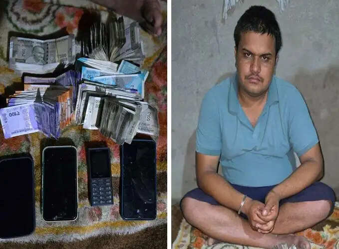 डेयरी के कमरे से चल रहा था ऑनलाइन क्रिकेट का सट्टा