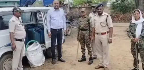 सीसीएल सुरक्षा पदाधिकारी ने की छापेमारी, 600 लीटर डीजल बरामद