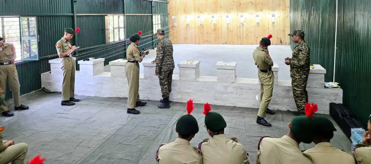 कुमाऊं विश्वविद्यालय में एनसीसी कैडेटों के लिए प्रिसीजन शूटिंग प्रशिक्षण शिविर आयोजित
