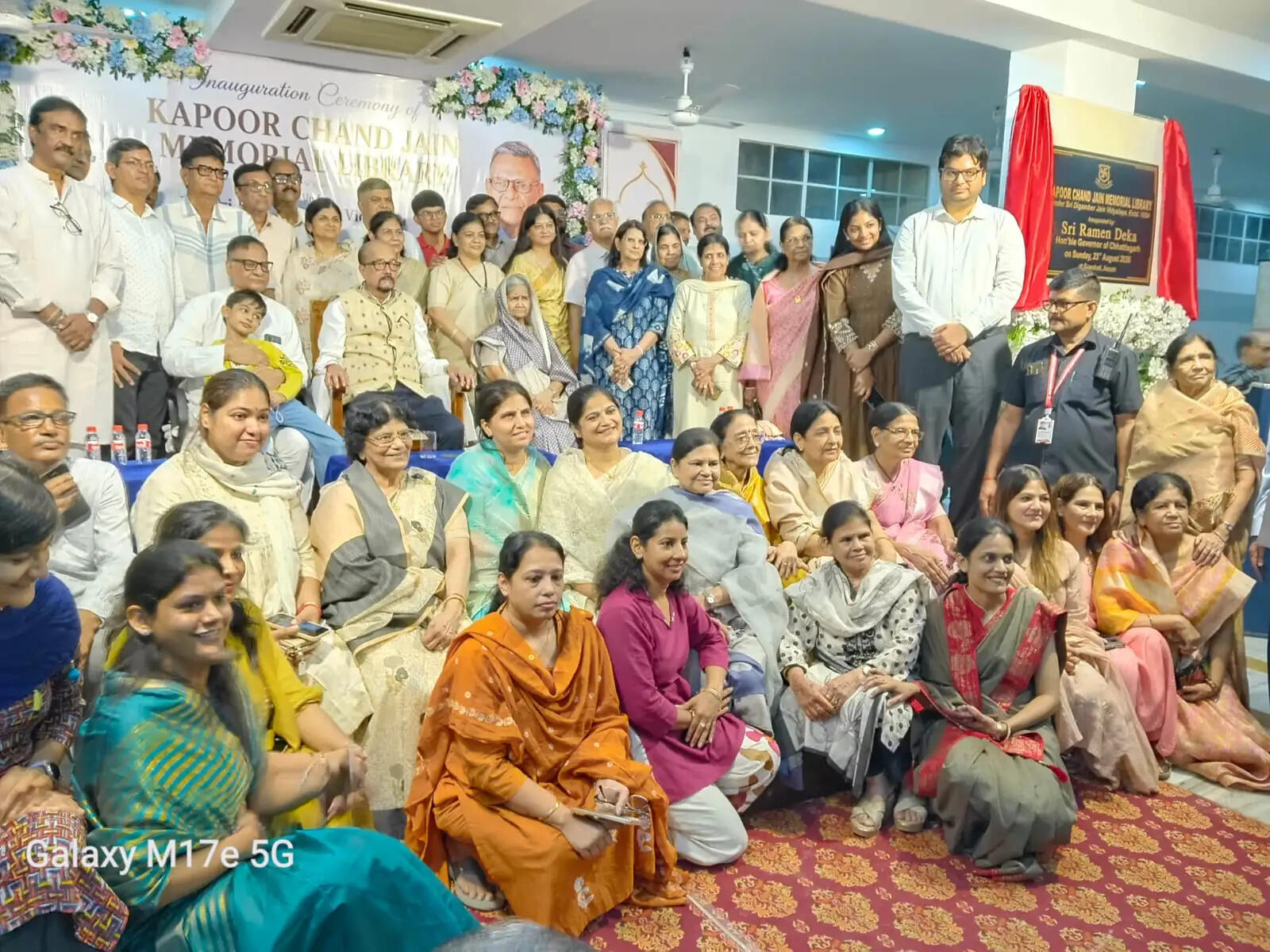 गुवाहाटी में कपूर चंद जैन स्मृति पुस्तकालय का राज्यपाल डेका ने किया उद्घाटन
