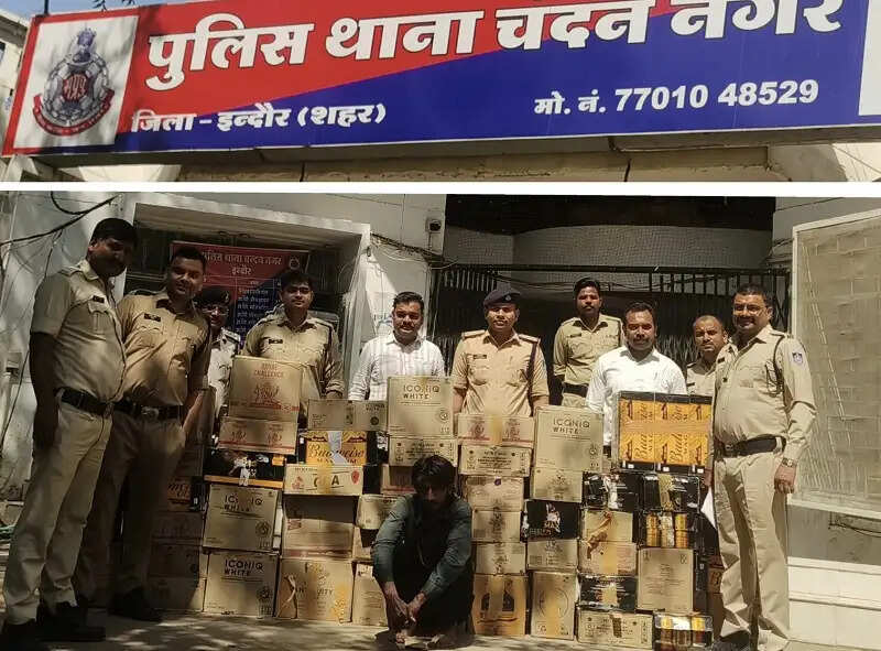 मप्र पुलिस ने दो सप्ताह में 1.83 करोड़ रुपये से अधिक की अवैध शराब व वाहन जब्त